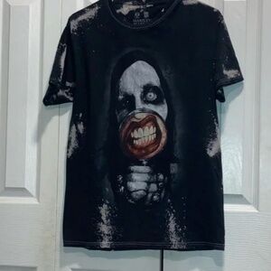 RARE Marilyn Manson Big Chris Arts Black Tie Dye SIZE M T Shirt